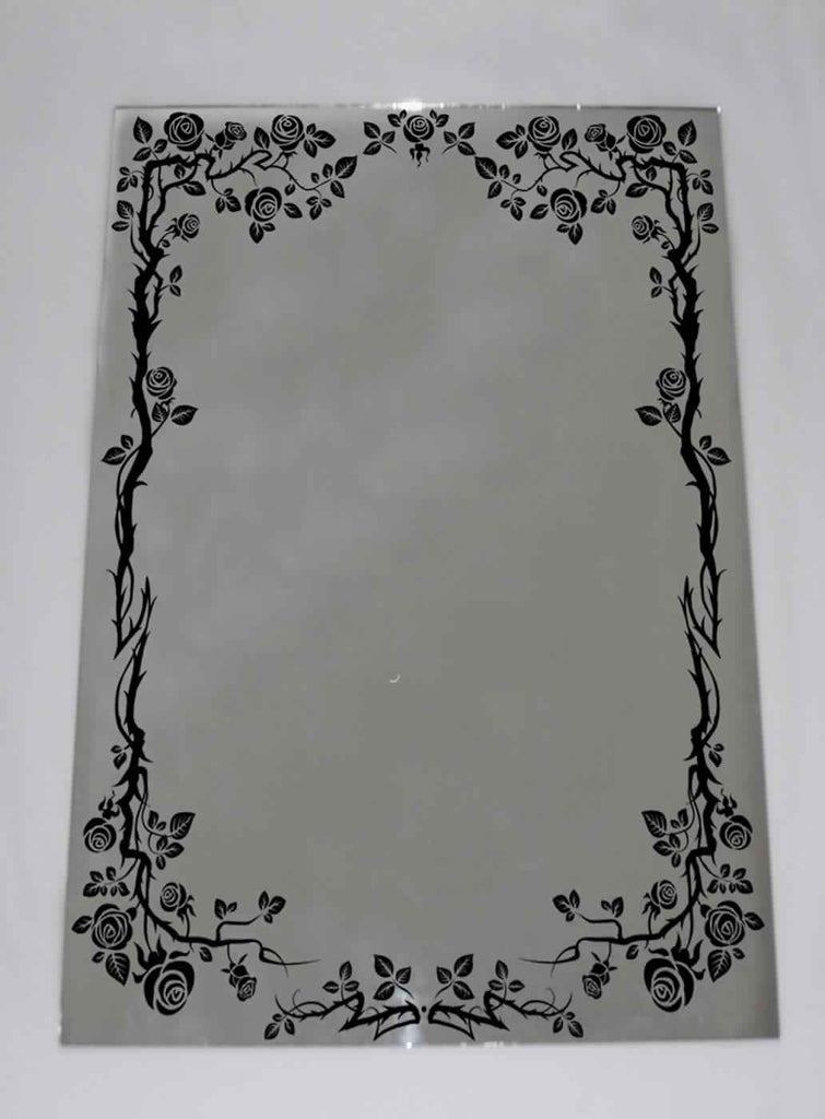 New Product Rose Bush (Mirror Art Print)  - Andrew Lee Home and Living Homeware