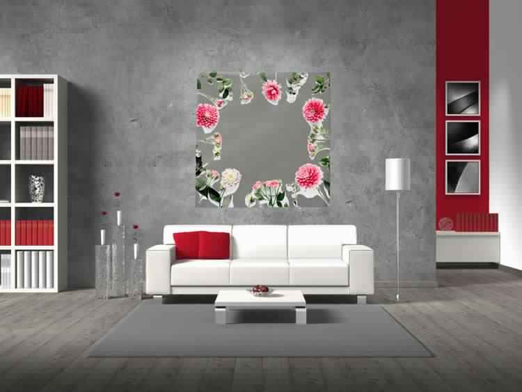 New Product Pink flower buds (Mirror Art Print)  - Andrew Lee Home and Living Homeware