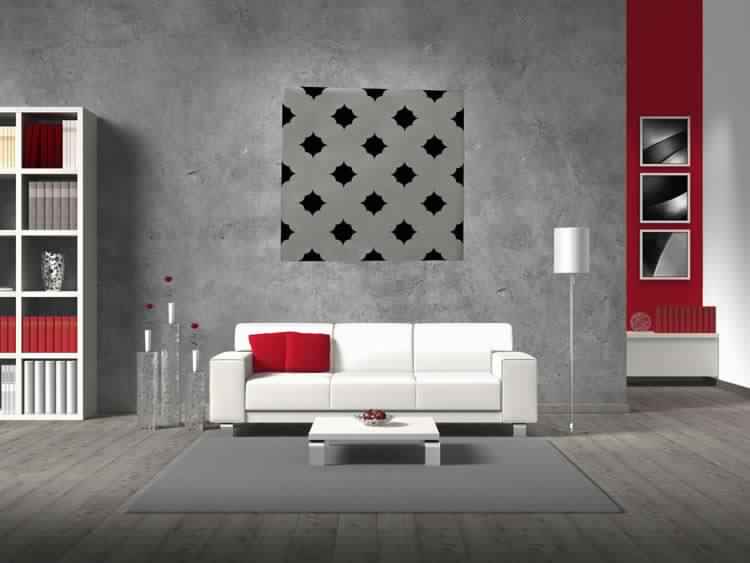 New Product Star Pattern (Mirror Art Print)  - Andrew Lee Home and Living Homeware