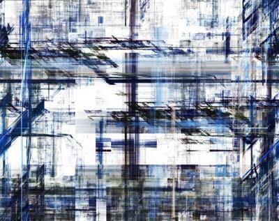 New Product Abstract Geometric (Canvas Print)  - Andrew Lee Home and Living Homeware