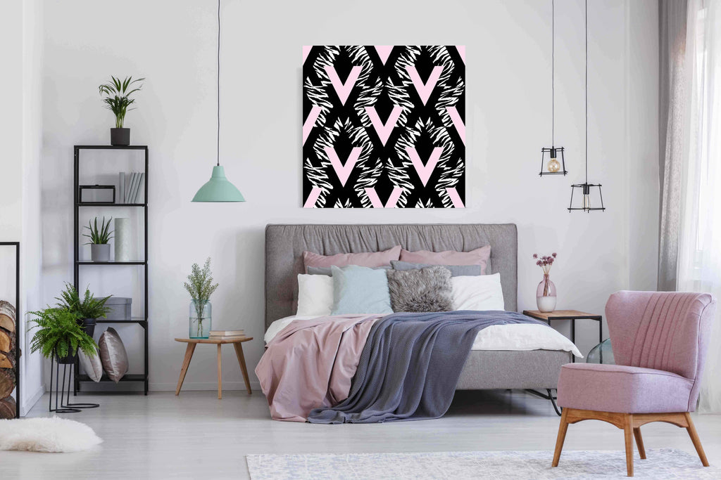New Product Trendy doodle grunge (Canvas Print)  - Andrew Lee Home and Living Homeware