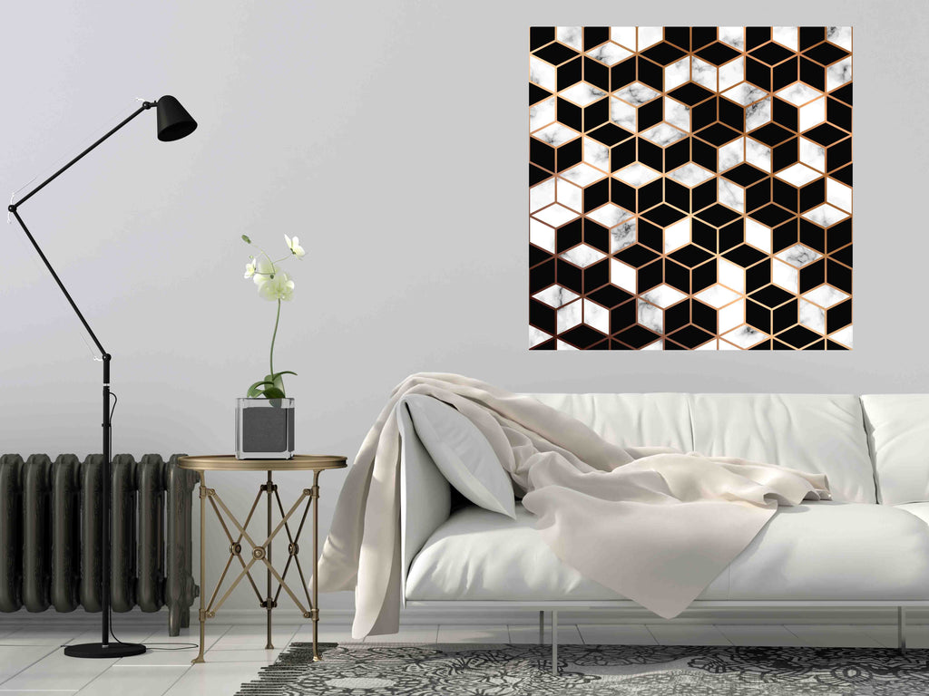 New Product Mable Diamonds (Canvas Print)  - Andrew Lee Home and Living Homeware