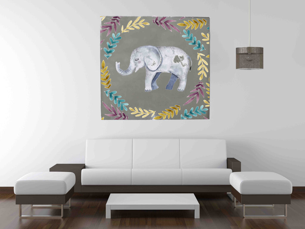 New Product Cute baby elephant (Mirror Art Print)  - Andrew Lee Home and Living Homeware