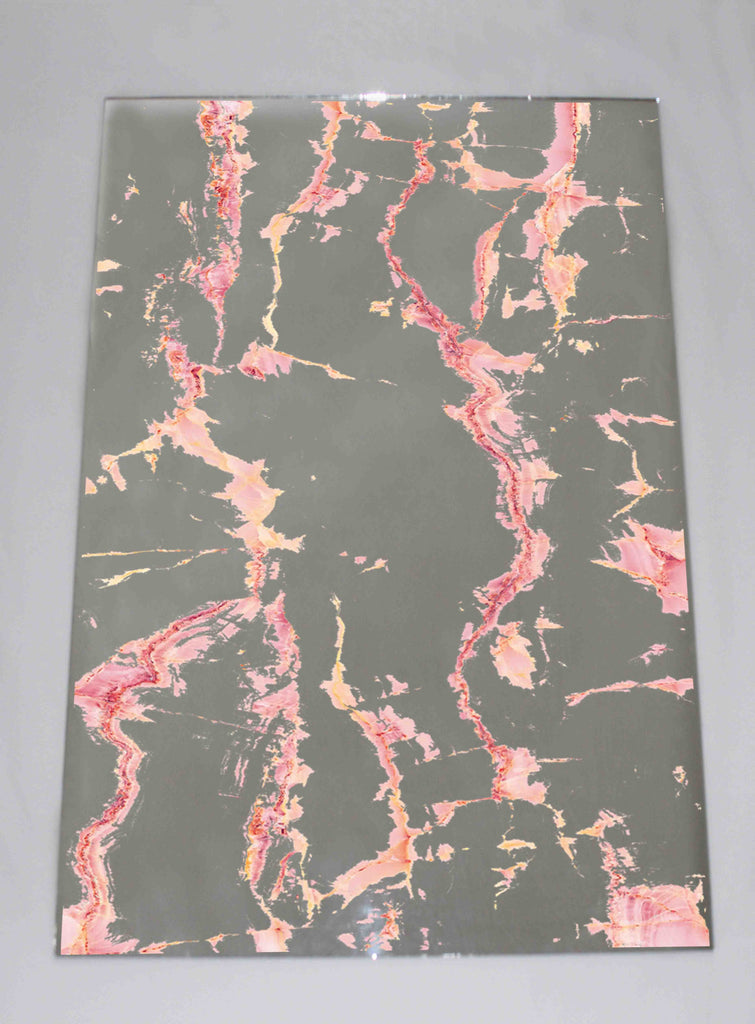 New Product Natural Pink Marble (Mirror Art print)  - Andrew Lee Home and Living