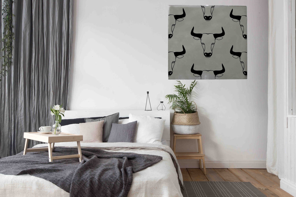 New Product Taurus zodiac Ox (Mirror Art print)  - Andrew Lee Home and Living