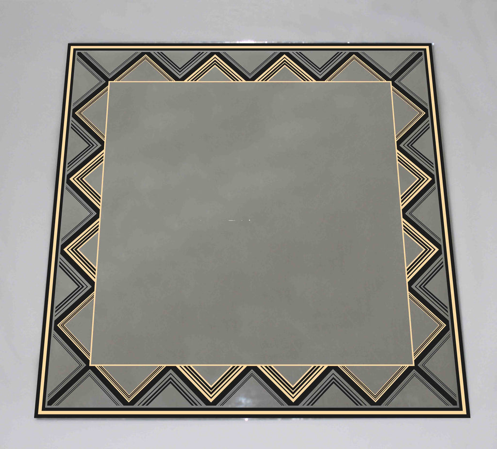 New Product Geometric frame in Art Deco (Mirror Art print)  - Andrew Lee Home and Living Homeware