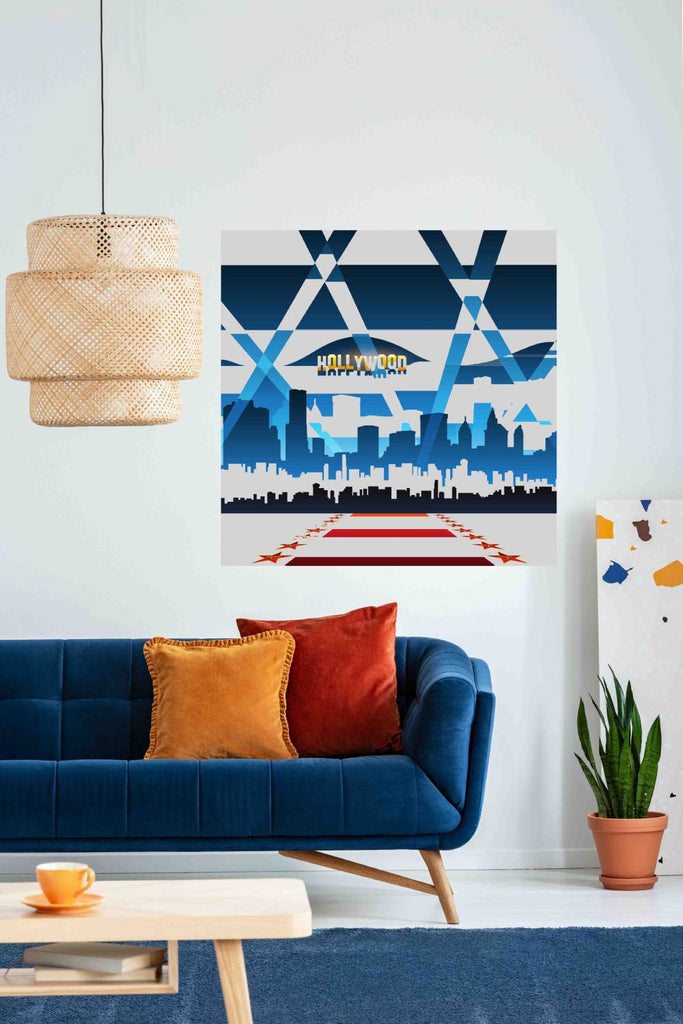 New Product Hollywood movie red carpet (Mirror Art print)  - Andrew Lee Home and Living Homeware