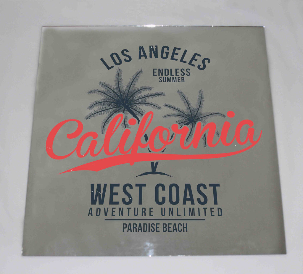 New Product California, Los Angeles (Mirror Art print)  - Andrew Lee Home and Living Homeware