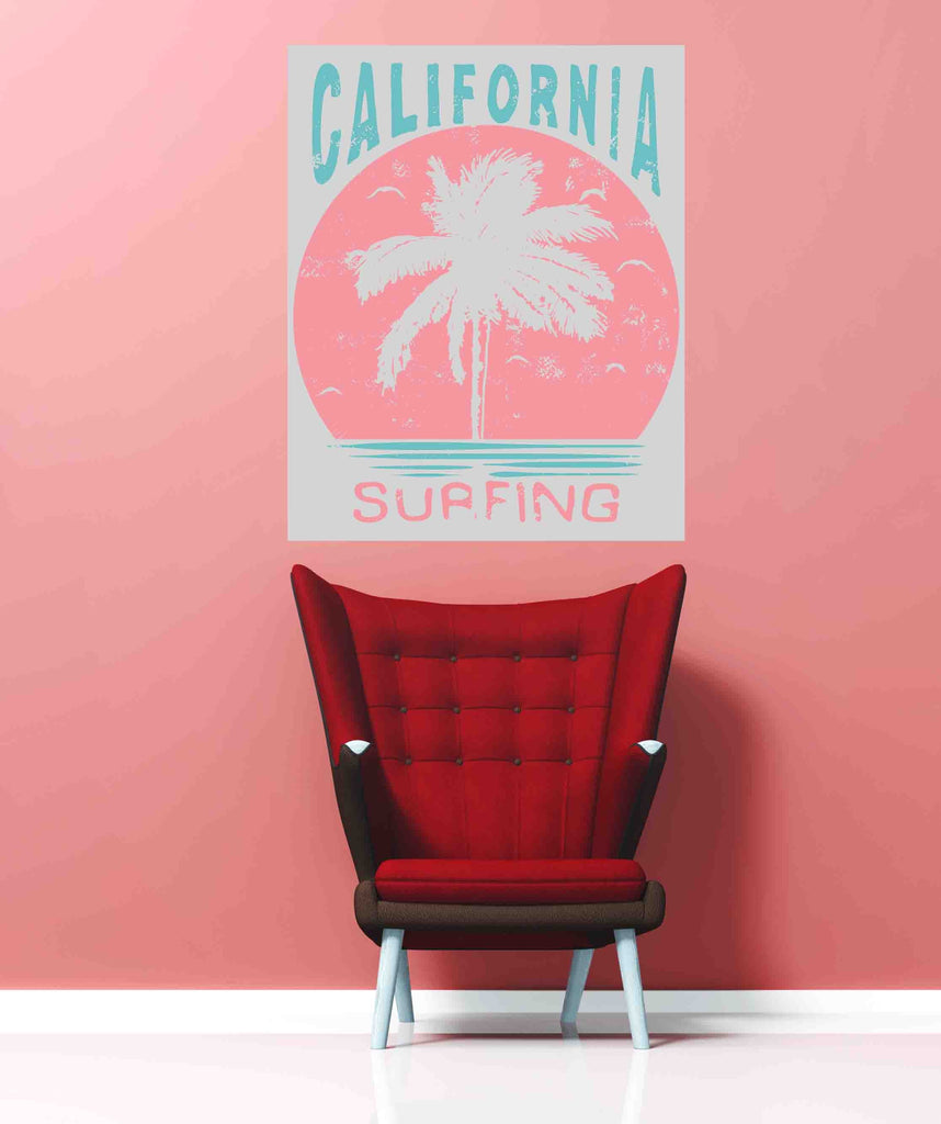 New Product Summer graphic and slogan (Mirror Art print)  - Andrew Lee Home and Living Homeware