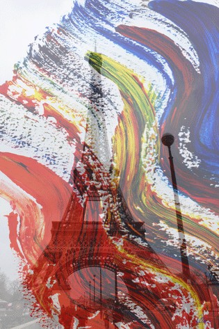 New Product Paris In Paint  - Andrew Lee Home and Living Homeware
