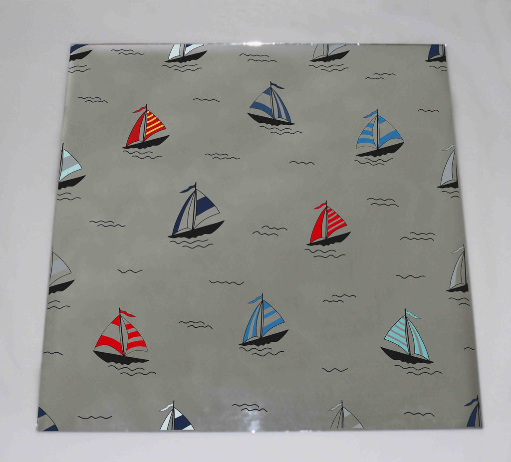 New Product Marine with cartoon boats (Mirror Art print)  - Andrew Lee Home and Living Homeware