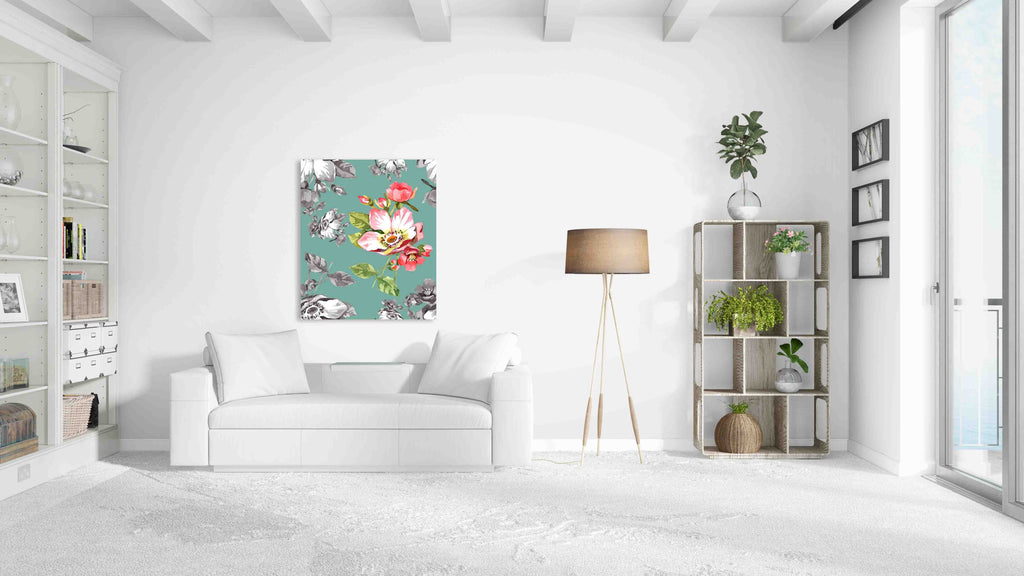 New Product Flowers budget (Canvas Prints)  - Andrew Lee Home and Living Homeware