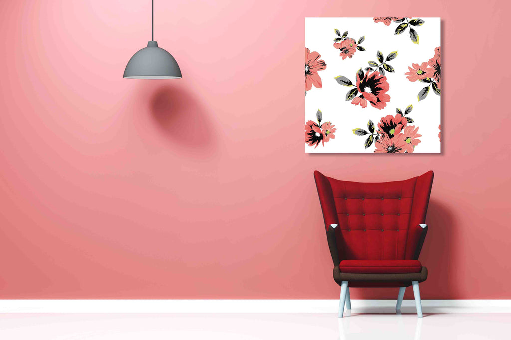 New Product Seamless floral (Canvas Print)  - Andrew Lee Home and Living Homeware