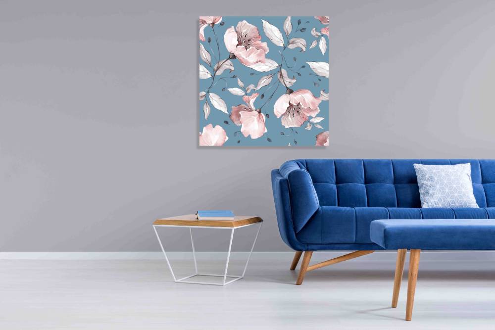 New Product Spring flowers and leaves (Canvas Print)  - Andrew Lee Home and Living Homeware