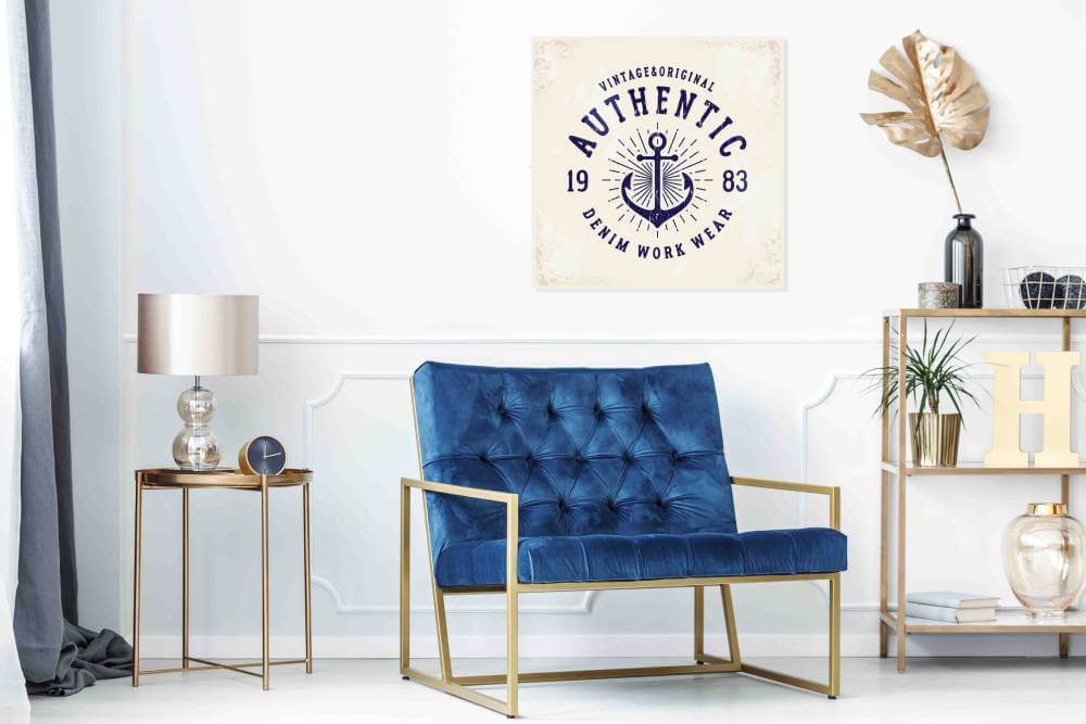 New Product Authentic Nautical (Canvas Print)  - Andrew Lee Home and Living Homeware