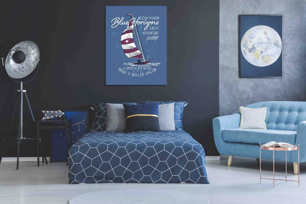 New Product Blue horizons (Canvas Prints)  - Andrew Lee Home and Living Homeware