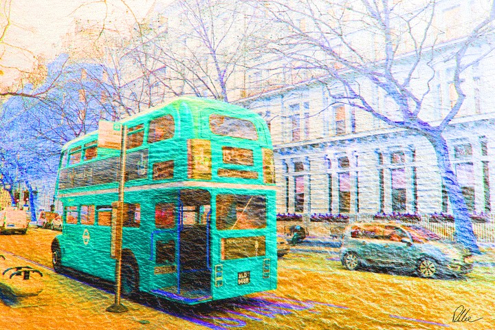 New Product London Bus Green  - Andrew Lee Home and Living Homeware