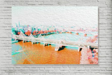New Product London Eye View Orange  - Andrew Lee Home and Living Homeware
