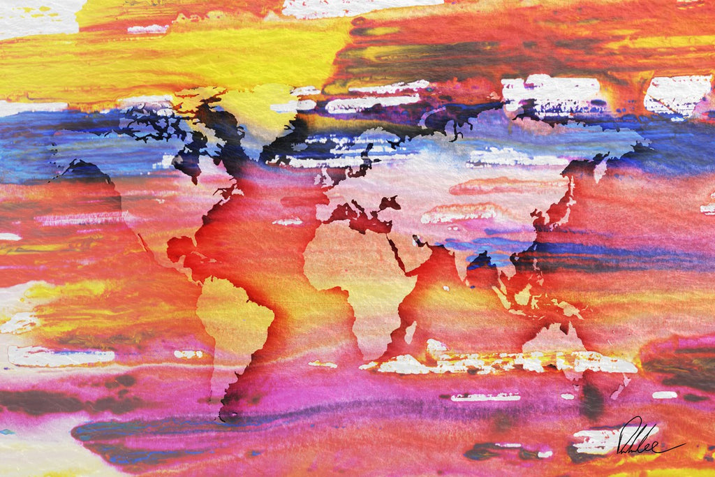 New Product Painty Map  - Andrew Lee Home and Living Homeware