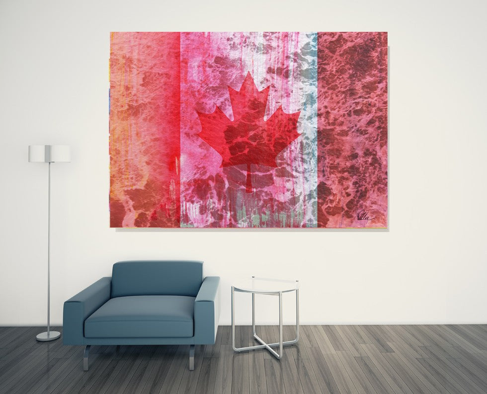 New Product Canada Flag  - Andrew Lee Home and Living Homeware