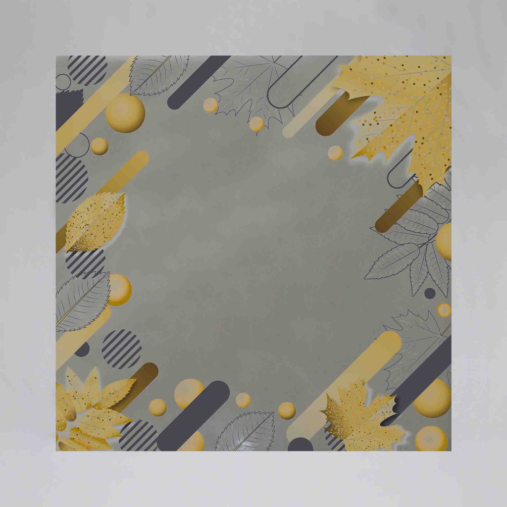 New Product Gold Leaves Frame (Mirror Art print)  - Andrew Lee Home and Living