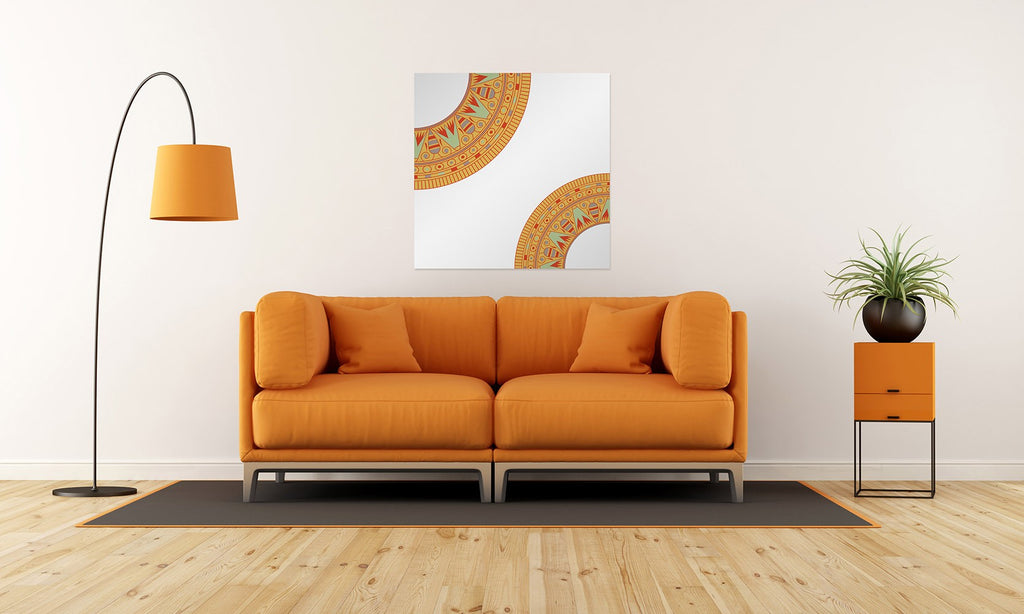 New Product Egyptian national pattern (Mirror Art print)  - Andrew Lee Home and Living