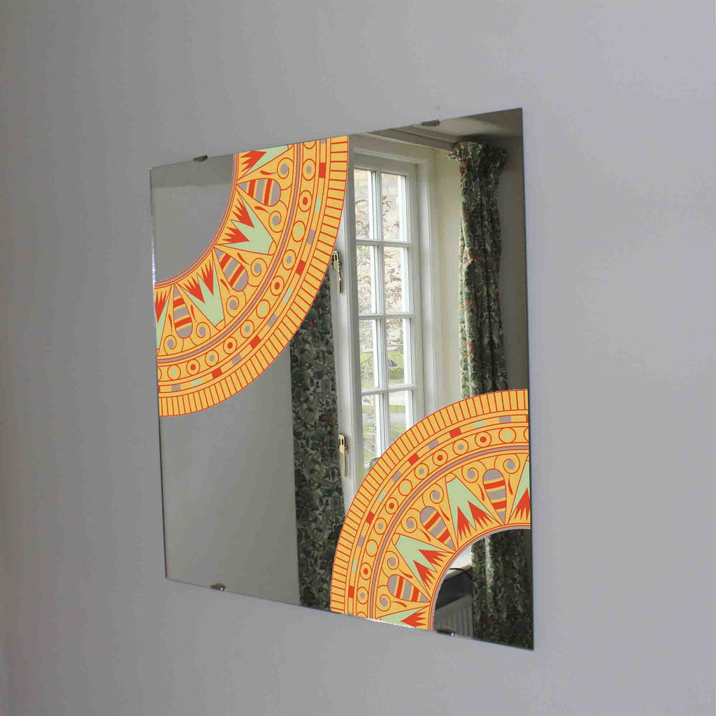 New Product Egyptian national pattern (Mirror Art print)  - Andrew Lee Home and Living