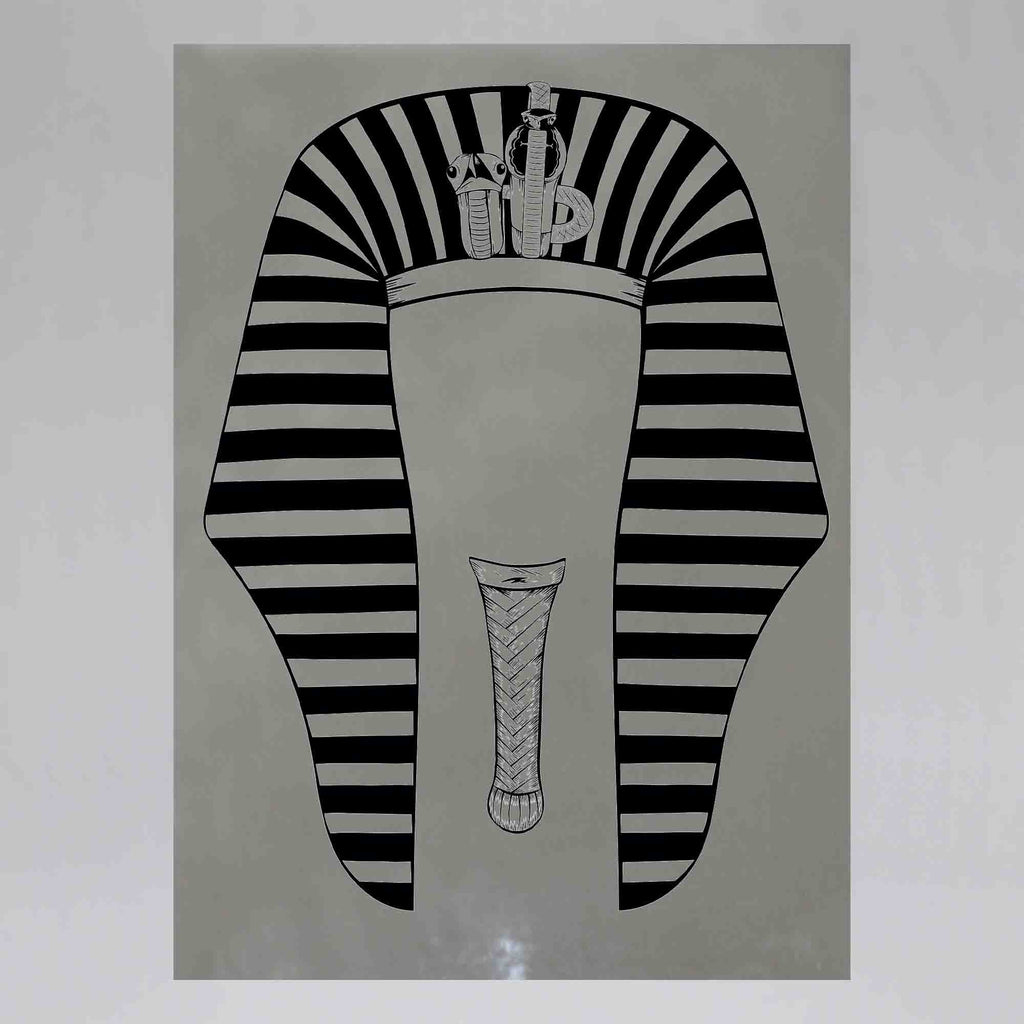 New Product Egyptian Pharaoh (Mirror Art print)  - Andrew Lee Home and Living