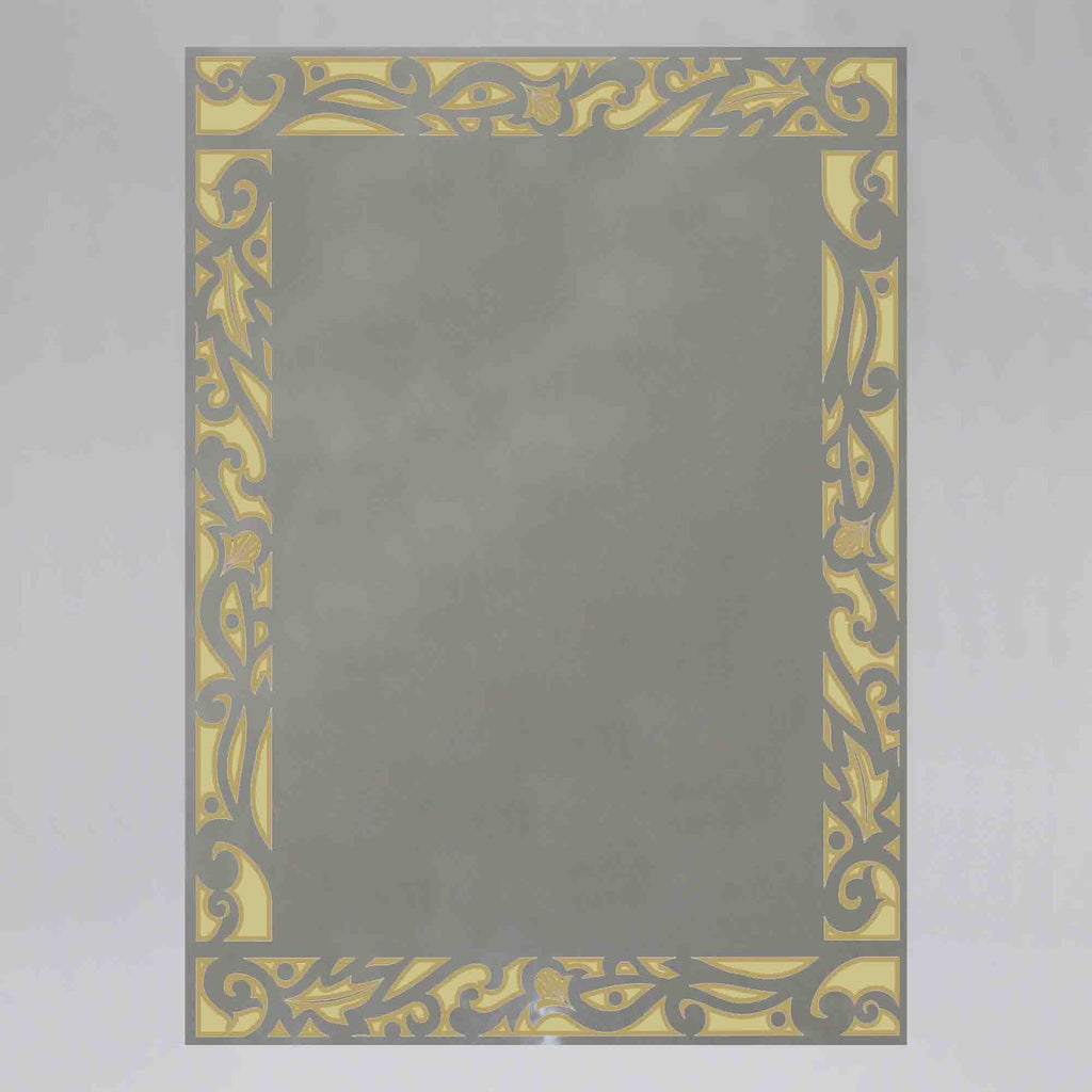 New Product Filigree Border (Mirror Art print)  - Andrew Lee Home and Living