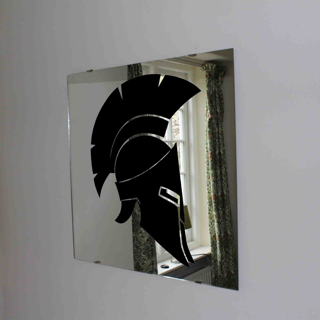 New Product Greek Helmet (Mirror Art print)  - Andrew Lee Home and Living