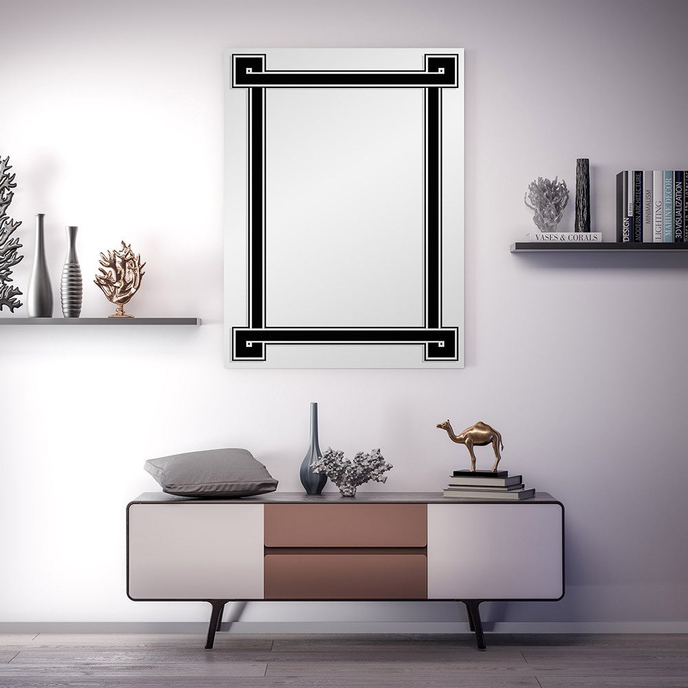 New Product Greek Border (Mirror Art print)  - Andrew Lee Home and Living