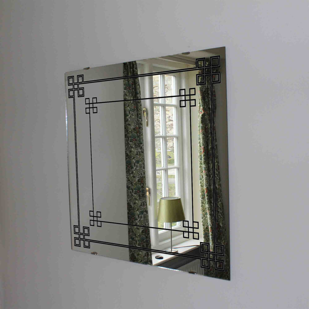 New Product Roman style black ornamental decorative frame (Mirror Art print)  - Andrew Lee Home and Living