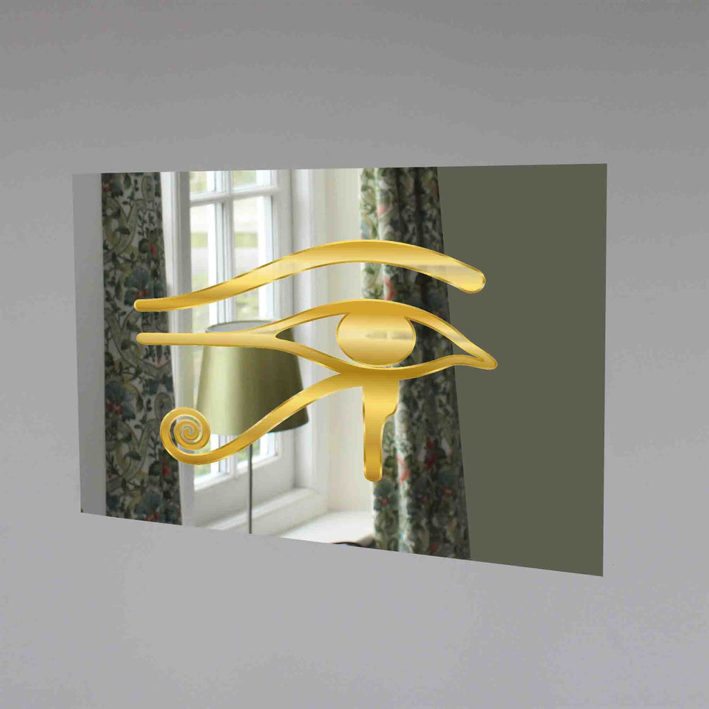 New Product Golden Eye of Horus (Mirror Art print)  - Andrew Lee Home and Living