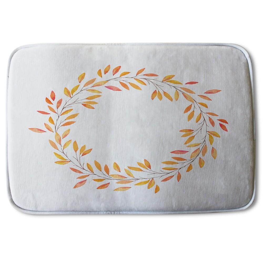 Bathmat - New Product Autumn Reath (Bath Mats)  - Andrew Lee Home and Living