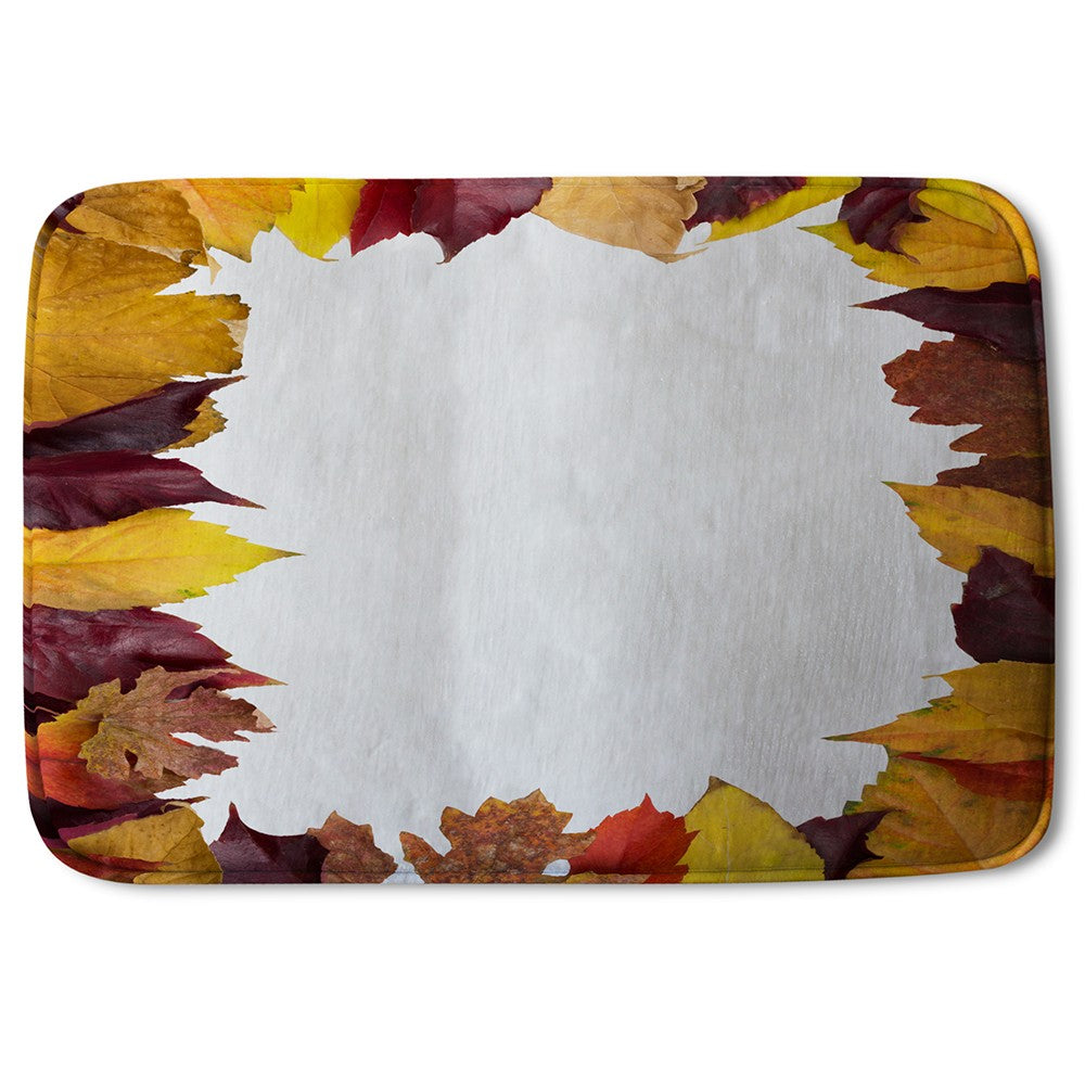 Bathmat - New Product Orange & Purple Autumn (Bath Mats)  - Andrew Lee Home and Living