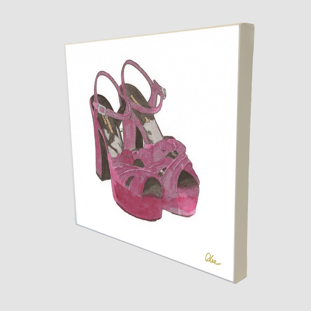 New Product Purple High Heels  - Andrew Lee Home and Living Homeware