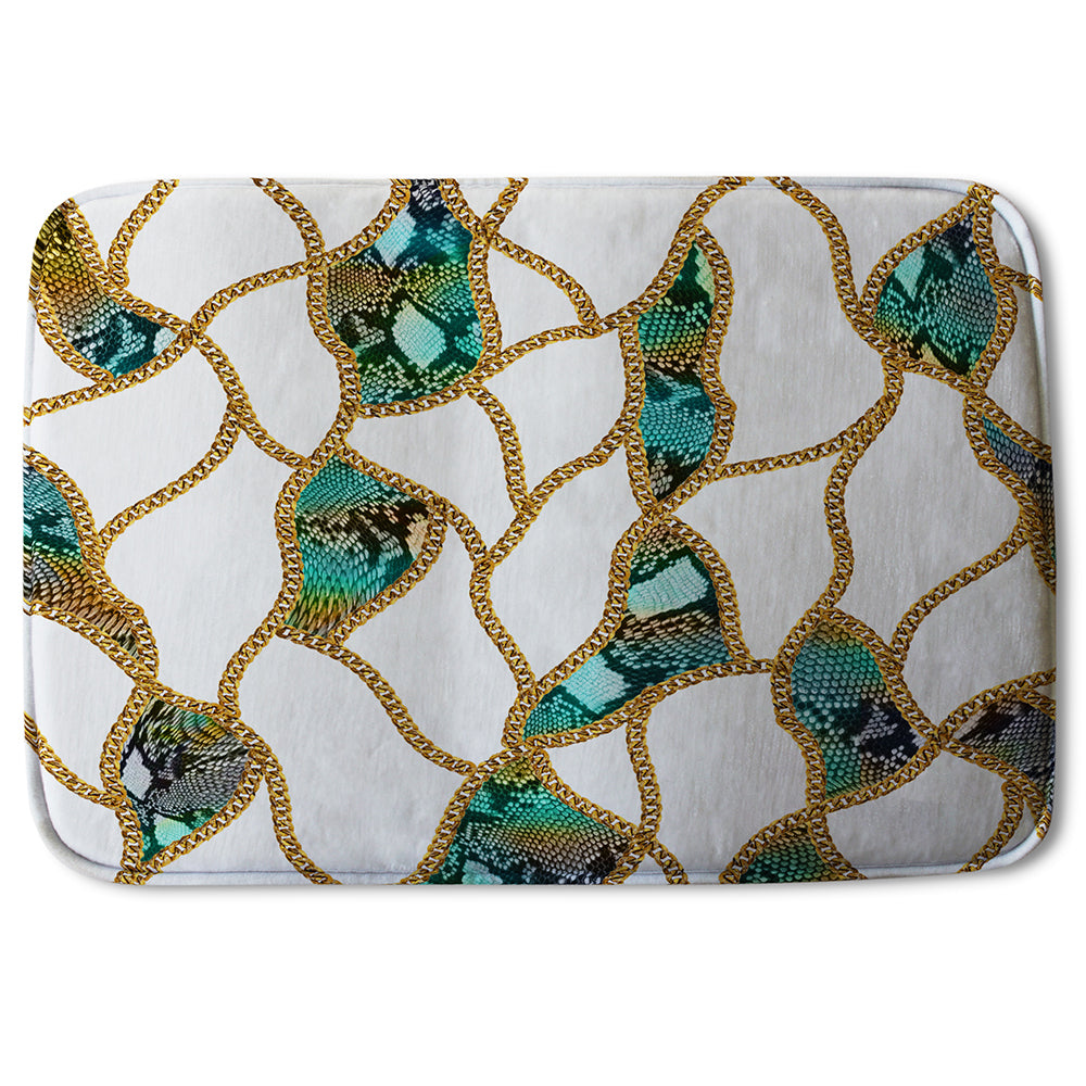 Bathmat - New Product Chains & Snake Skin (Bath mats)  - Andrew Lee Home and Living