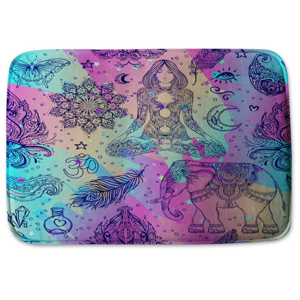 Bathmat - New Product Colorful rainbow (Bath mats)  - Andrew Lee Home and Living