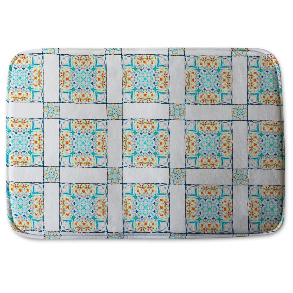 New Product Colorful seamless textile design (Bathmat)  - Andrew Lee Home and Living