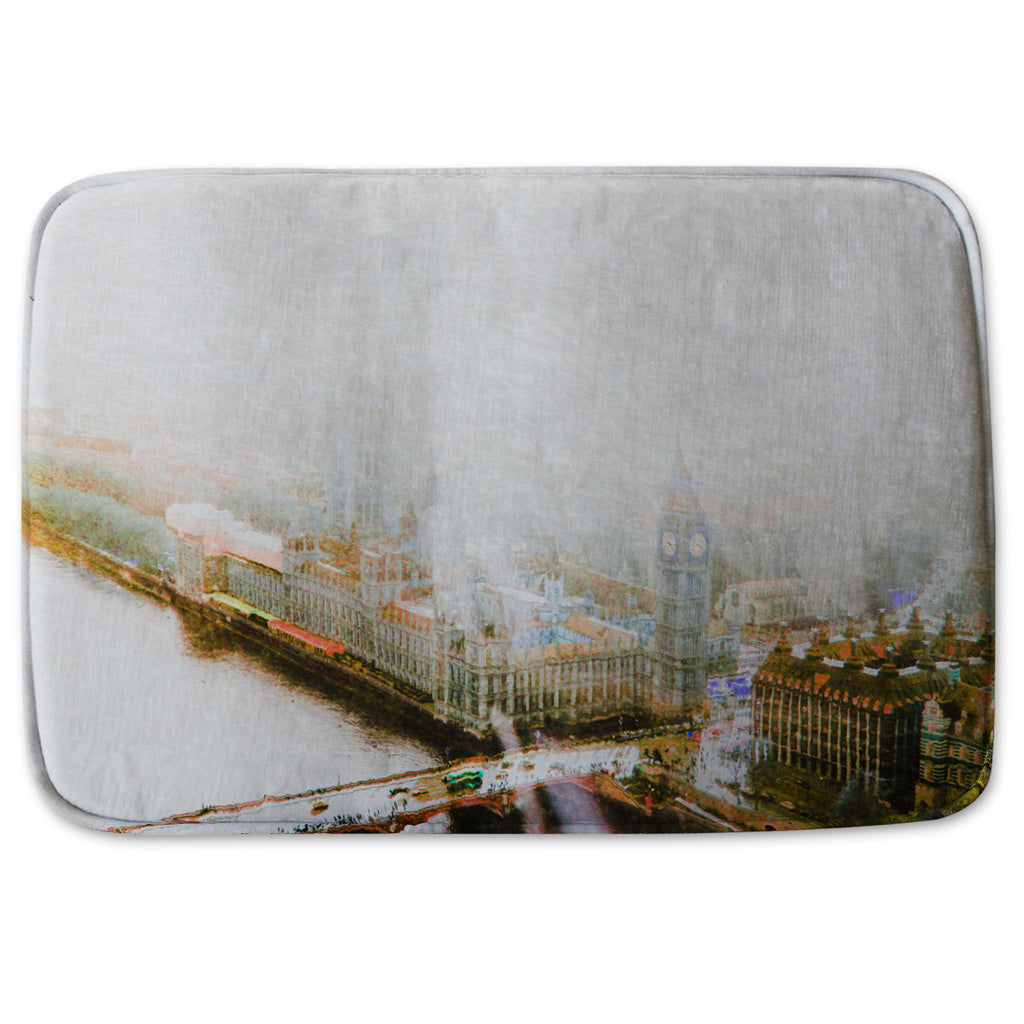 New Product BIG BEN IN THE MIST (Bathmat)  - Andrew Lee Home and Living