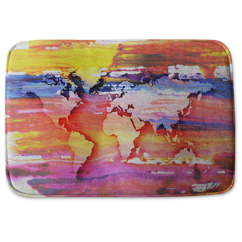 New Product Painty map (Bathmat)  - Andrew Lee Home and Living