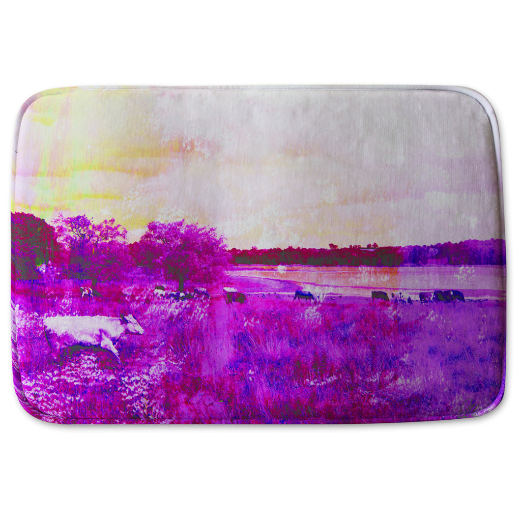 New Product Vintage pinky Cow (Bathmat)  - Andrew Lee Home and Living