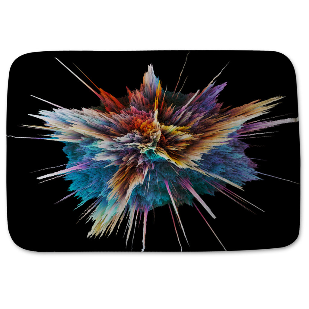 Bathmat - New Product colorful explosion isolated (Bath mats)  - Andrew Lee Home and Living