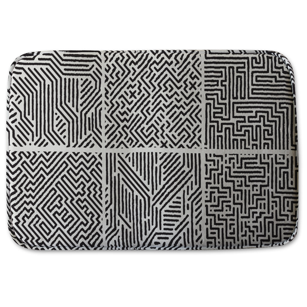 Bathmat -  New Product striped geometric patterns (Bath mats)  - Andrew Lee Home and Living