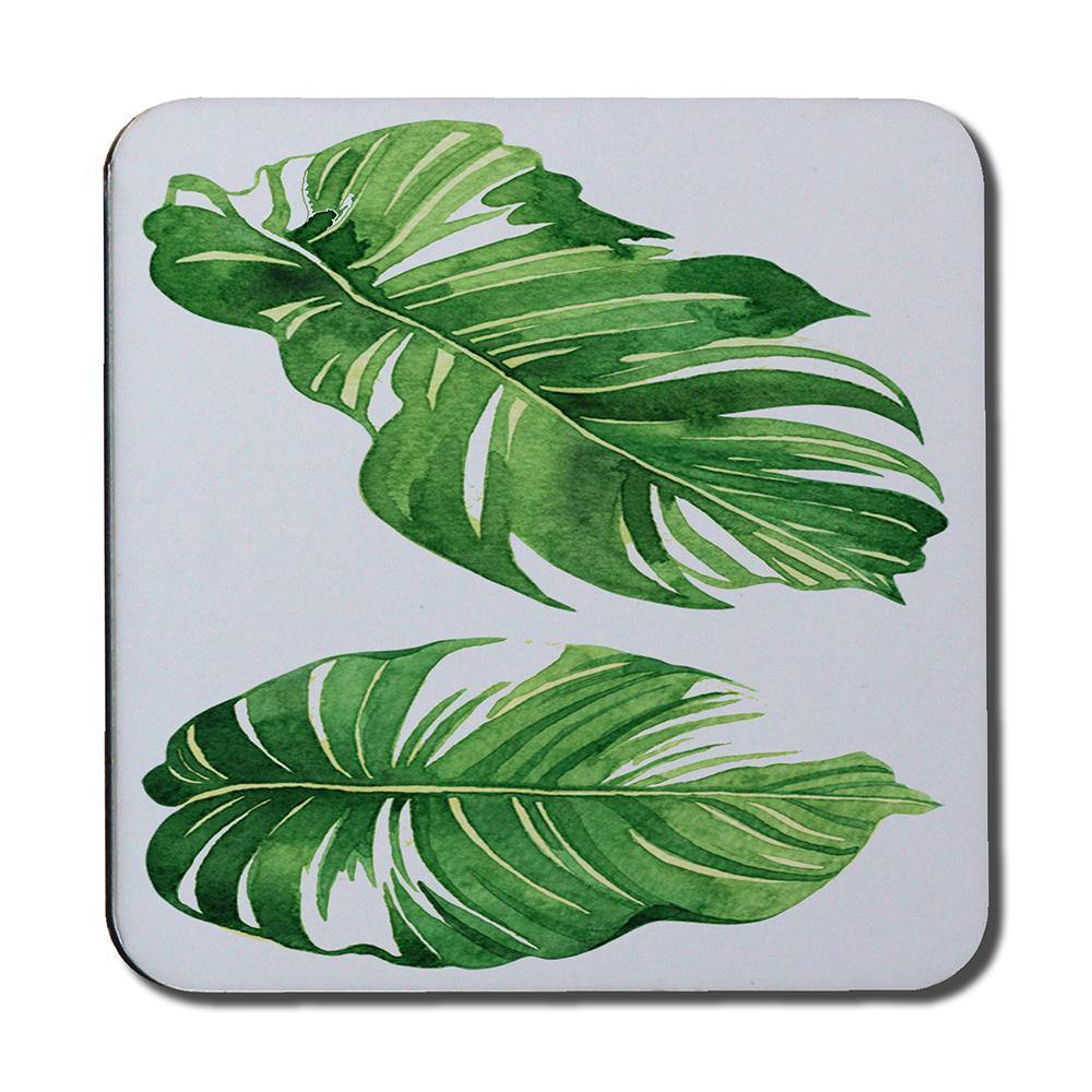 Twin Botanical Leaves (Coaster) - Andrew Lee Home and Living