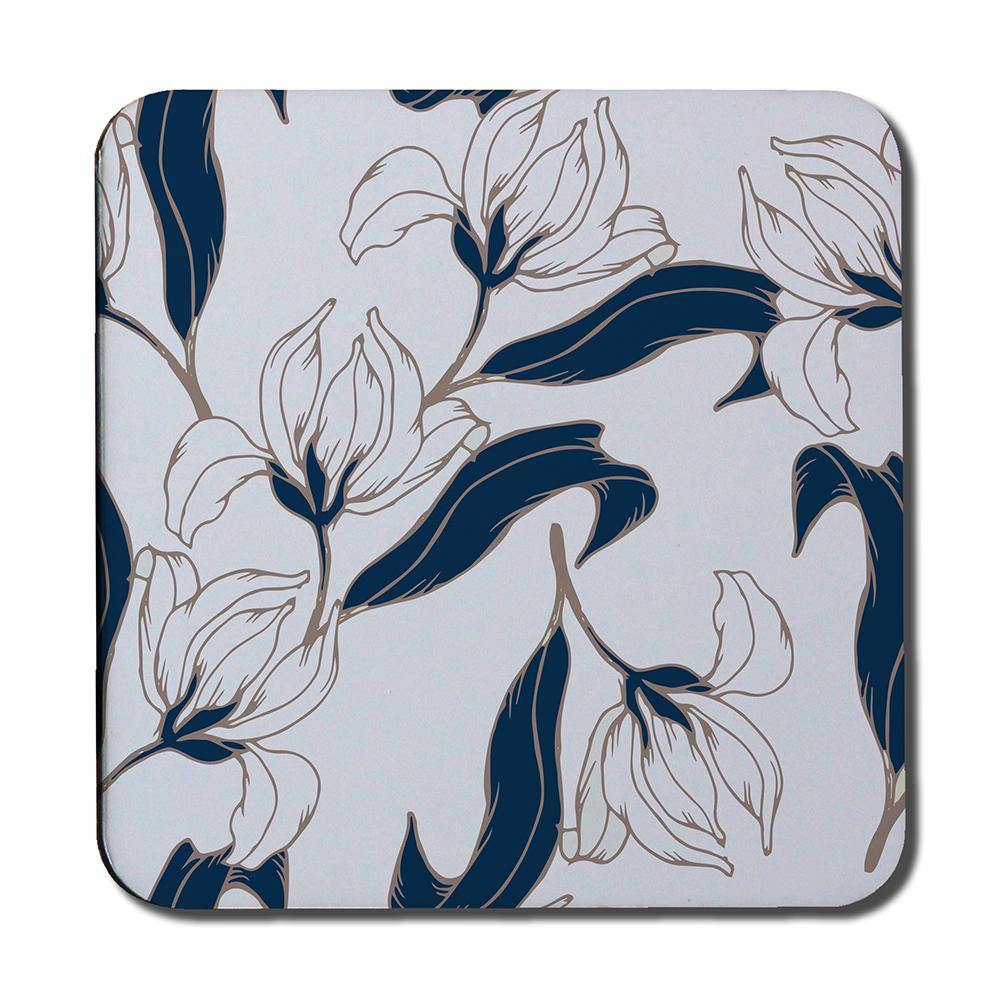 White Flowers (Coaster) - Andrew Lee Home and Living