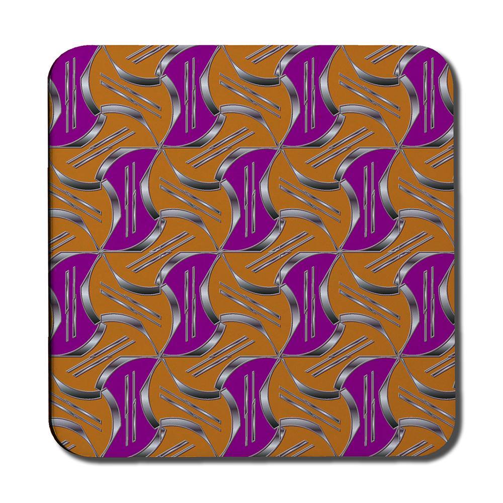 Geo Metalic Shapes (Coaster) - Andrew Lee Home and Living