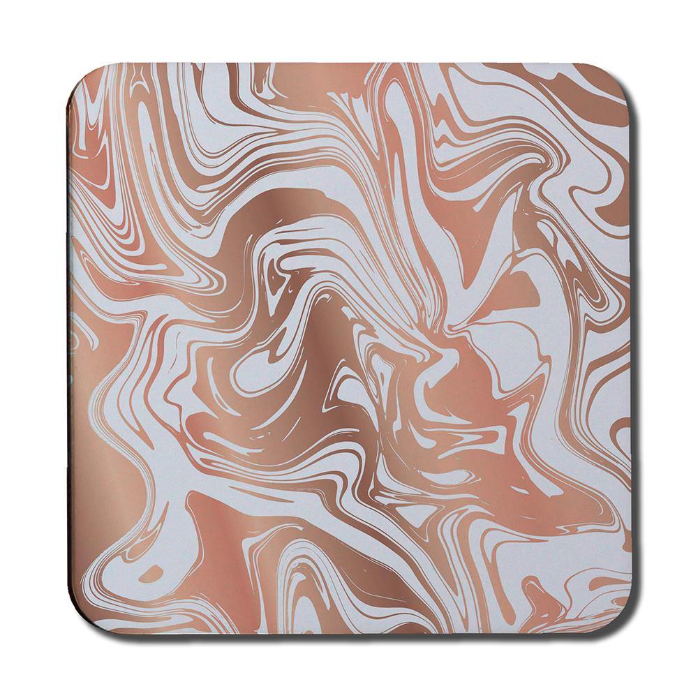 Rose Gold Marble (Coaster) - Andrew Lee Home and Living