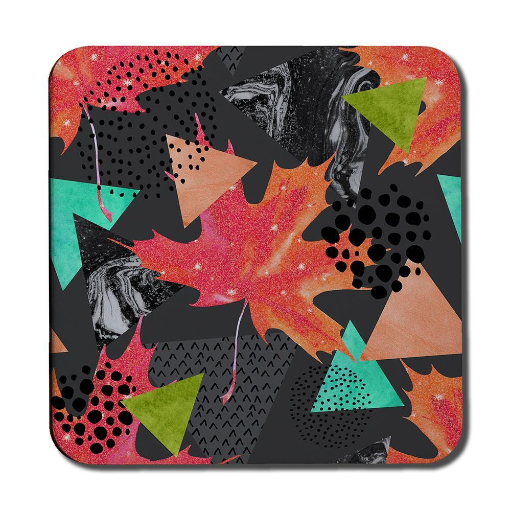 Maple Leaf Geometrics (Coaster) - Andrew Lee Home and Living
