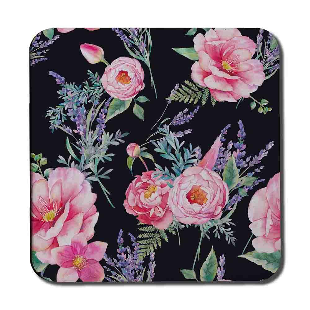 Watercolour Painting of Flowers (Coaster) - Andrew Lee Home and Living